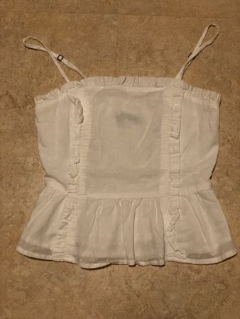 Rüschen-Top von Abercrombie, Original Vintage, y2k