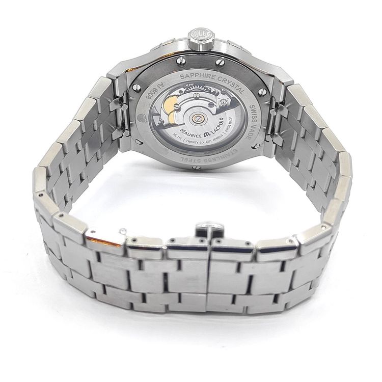 Maurice Lacroix Orologi: Maurice Lacroix Aikon Automatic Date Blue Dial – Usato da Montreux venduto da CashPay_Montreux 6