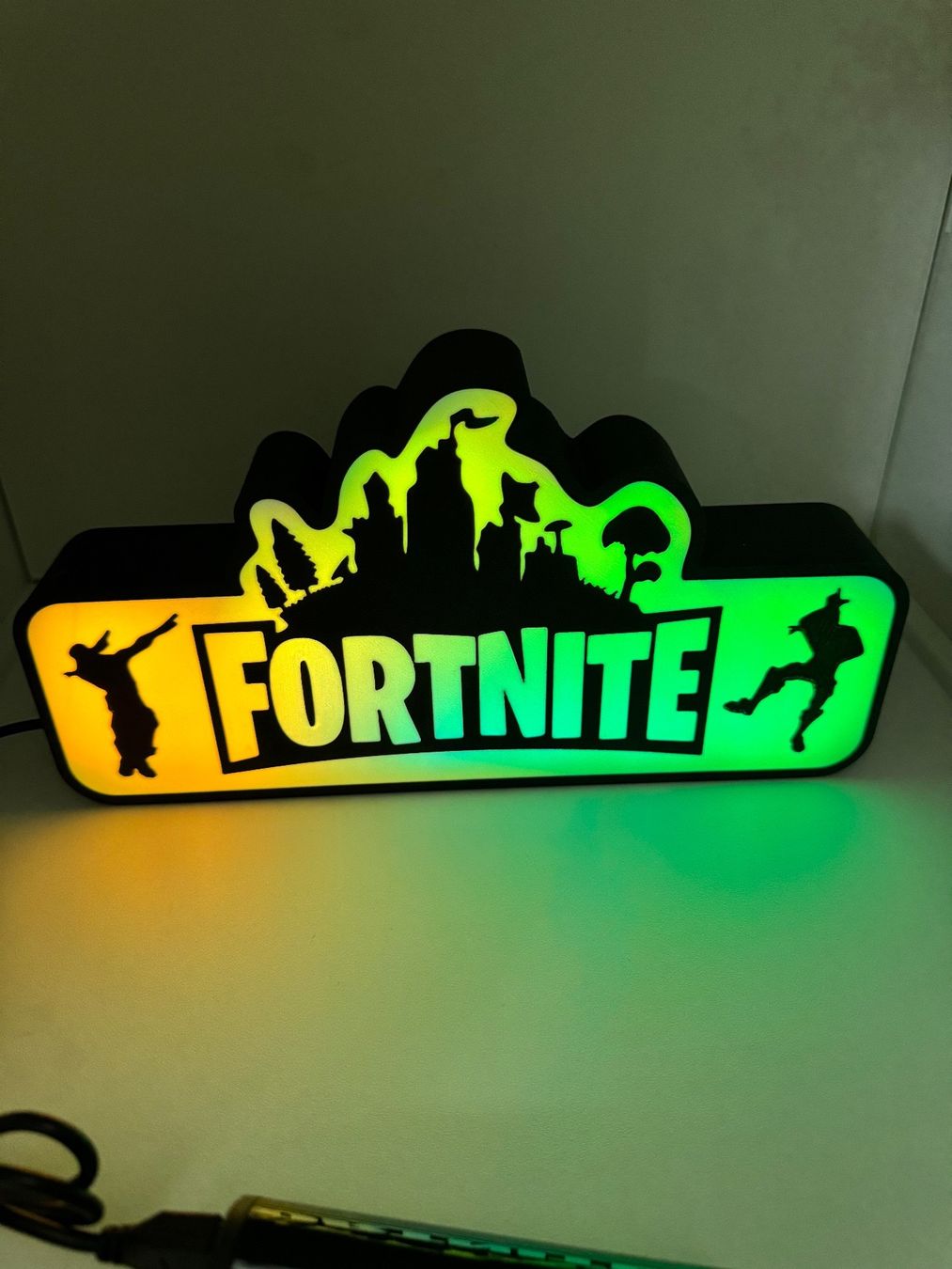 Lampen: Lightbox lumière led RGB Fortnite – Neu (gemäss Beschreibung) aus Vicques von PAMB3D