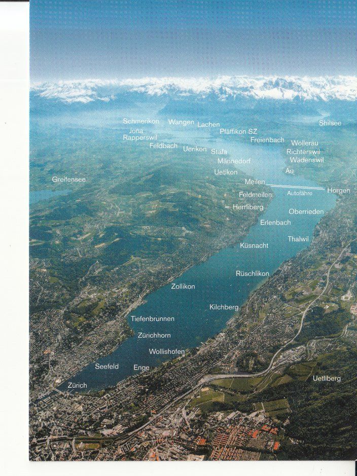 Cartoline postali: Zürich See  2007 – Usato da Bürglen TG venduto da StampGraf