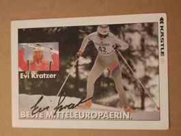 Evi Kratzer - handsignierte alte Karte