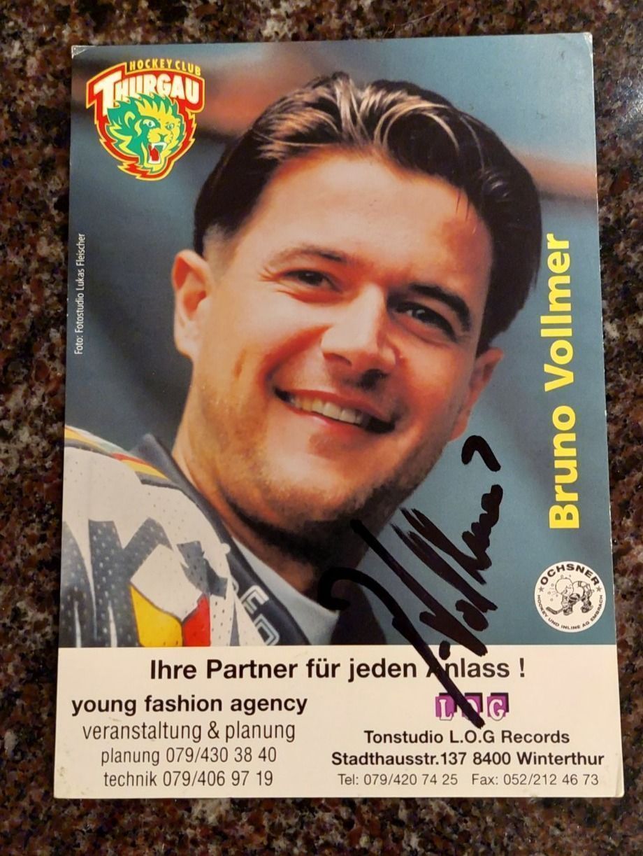 Autografi: Orig. Autogramm Bruno Vollmer – Usato da Erlinsbach venduto da pfunky