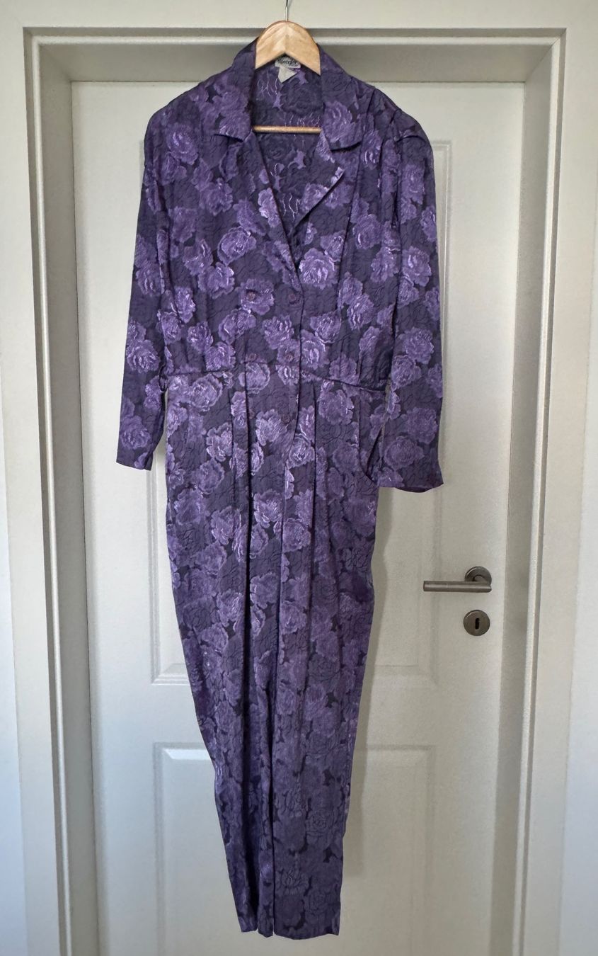 Tute: Sublime combinaison violette années 80 Spengler – Usato da giffers venduto da sev_c9x9 2