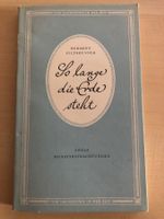 Hermann Hiltbrunner: So lange die Erde steht