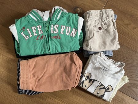 Kleiderpaket Frühling/Sommer, Junge, Gr. 68, 10 Teile