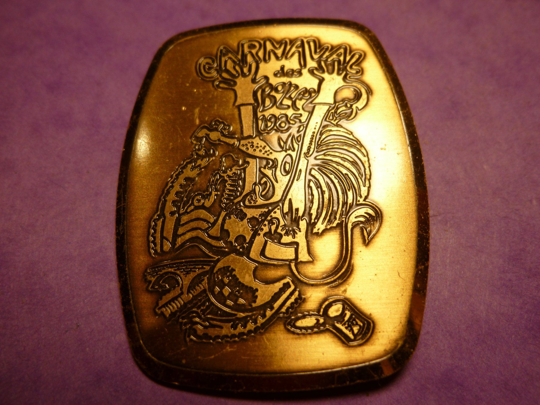 Placchette & Badge: BOLZES 1985 GOLD – Usato da Ried (Muotathal) venduto da Mandarin02