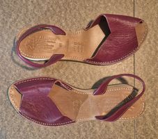 Original italienische Leder Sandalen NEU