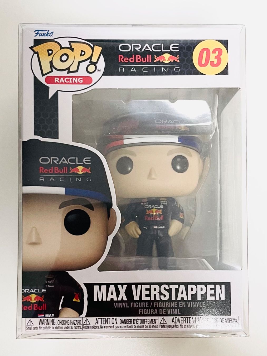 Funko Statuette: Funko Pop! Max Verstappen Formula 1 03 – Usato da Zofingen venduto da AJstuff