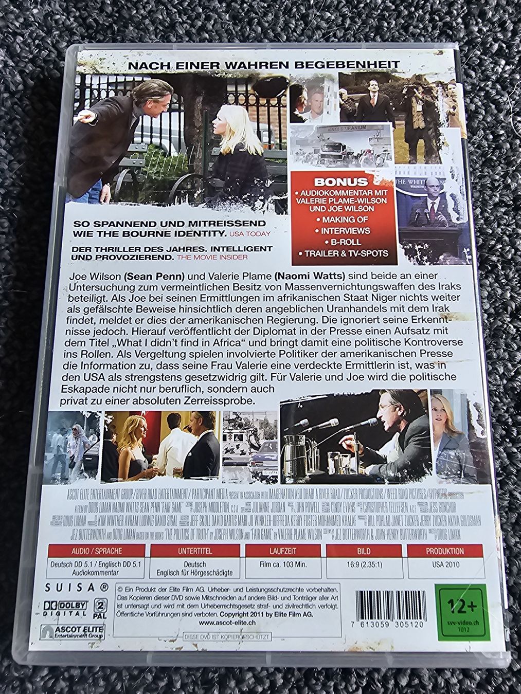 Tutti i DVDs: DVD Fair Game (21990) – Usato da Ruswil venduto da jan_bxl5 1