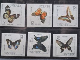 Vietnam 1965 Schmetterlinge geschn. **