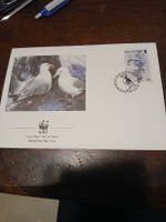 WWF Premier jour d'émission Ile de Man - Mouettes, 1984