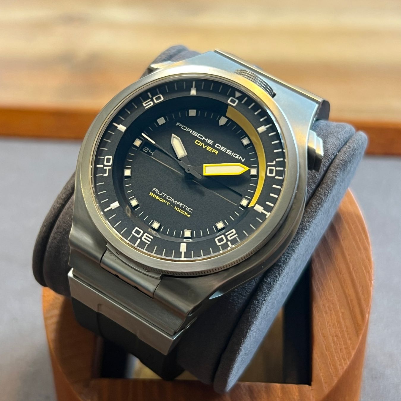 Porsche Orologi: Porsche Design Diver Titanium Case Automatic Date P6780 – Usato da Carouge GE venduto da Watchaser 9