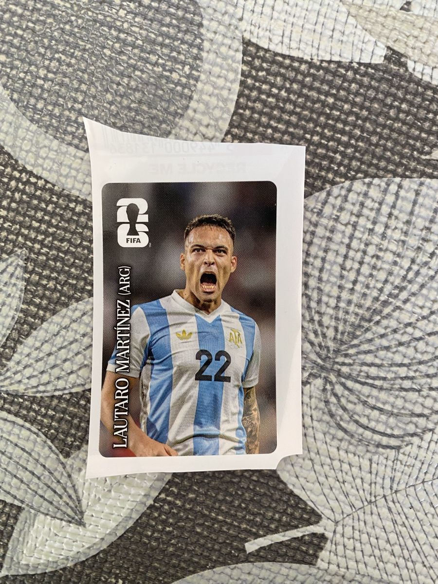 Panini Carte collezionabili: Panini Coca Cola WM 2026 Lautaro Martinez – Nuovo e nell'imballaggio originale da Zollikofen venduto da Shiraga