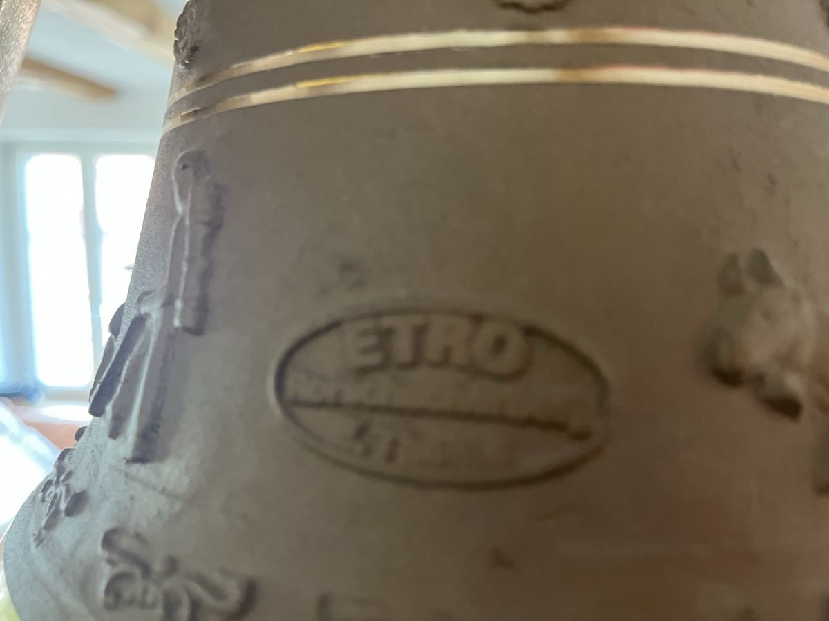 Campanacci mucche: Glocke mit Fransenriemen  – Nuovo (secondo la descrizione) da Gansingen venduto da Hofmatt1882 2