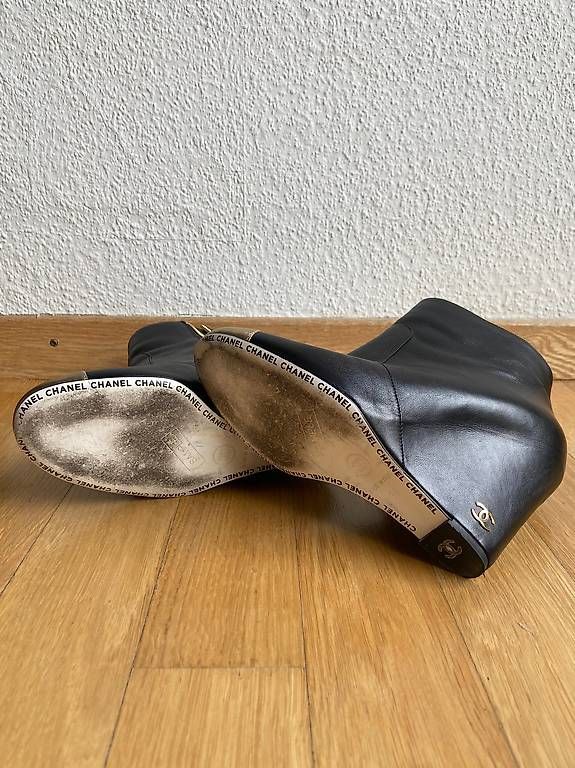 Chanel Scarpe da donna: Chanel wedge Schuhe Grösse 38 – Usato da Basel venduto da lafleur2663 4