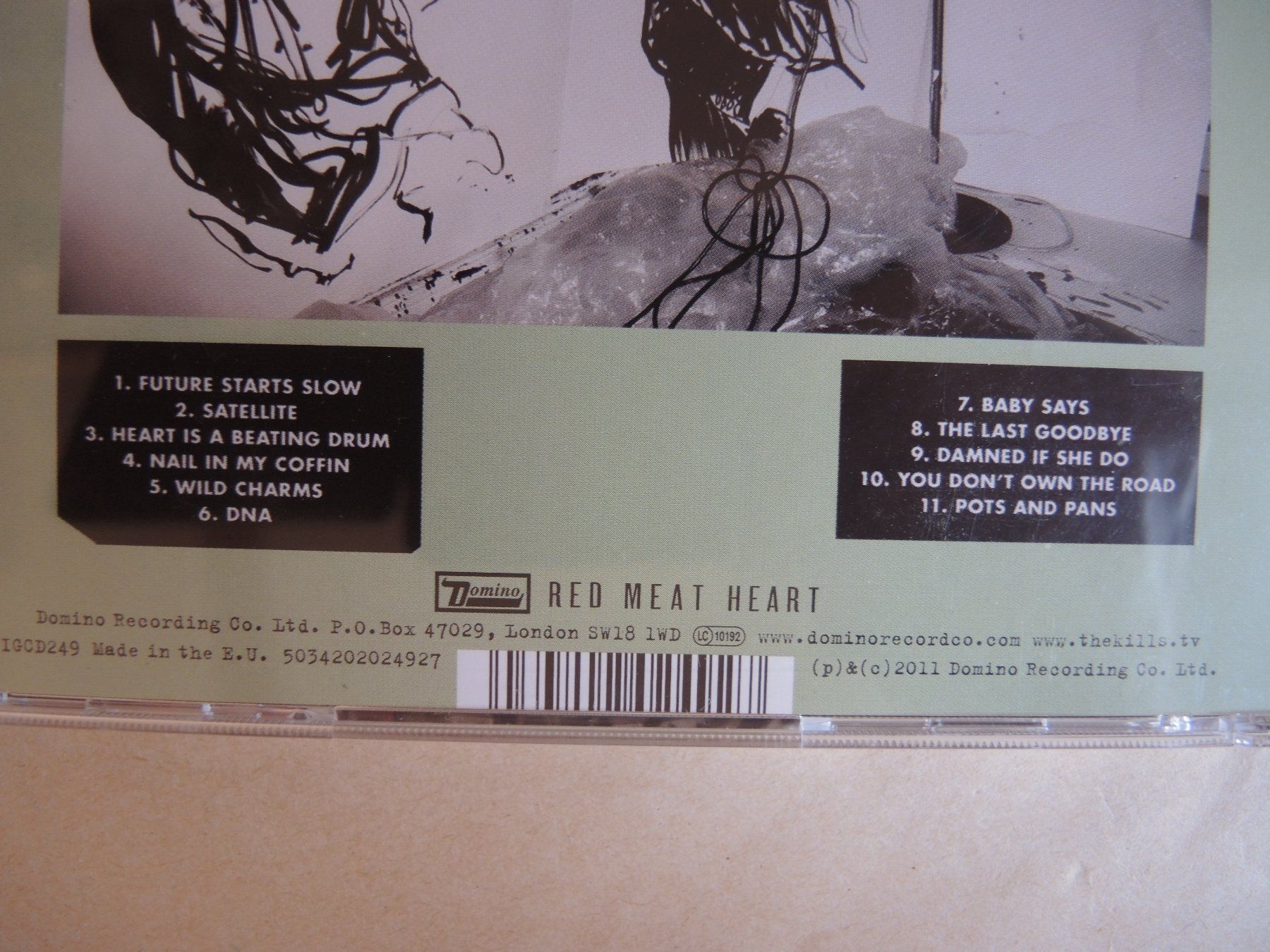CD: The Kills - Blood Pressures CD – Usato da Rorschach venduto da maeck8 3