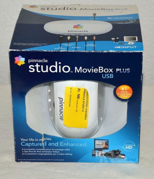 Pinnacle Studio MovieBox Plus USB Kaufen auf Ricardo