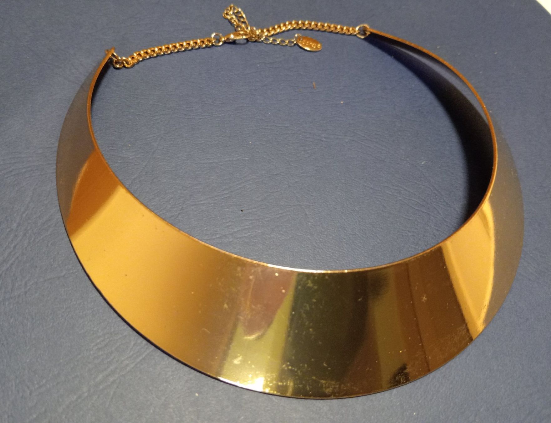 Catenine: Claires Statement Halskette goldfarben – Usato da Allschwil venduto da Evgeniia78 1