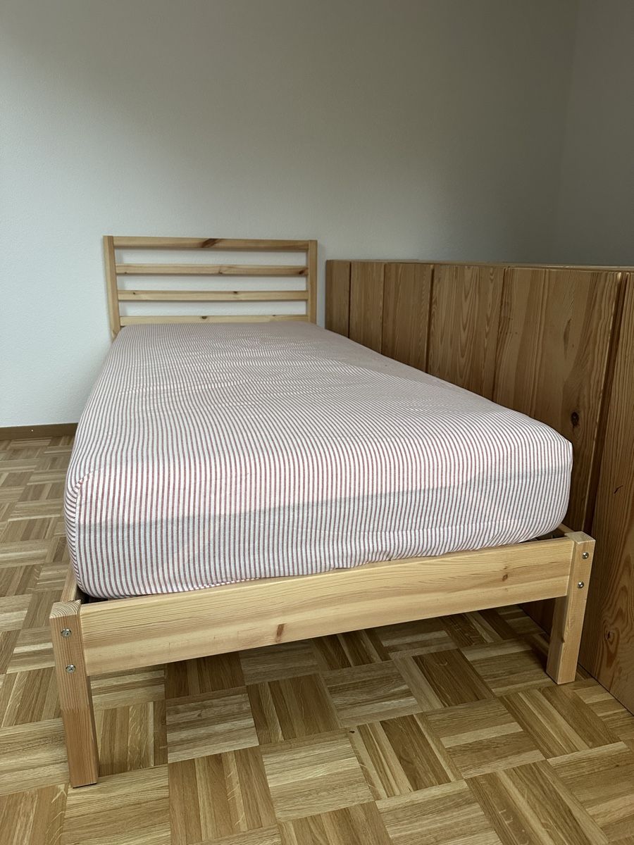 Ikea Betten: IKEA Tarva Bett mit Lattenrost – Gebraucht aus Bern von Tana31 1