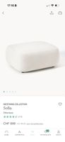 Westwing Collection Sofia Hocker beige neu