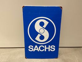 SACHS METALL Vintage Schild / NEU ! Der Renner !