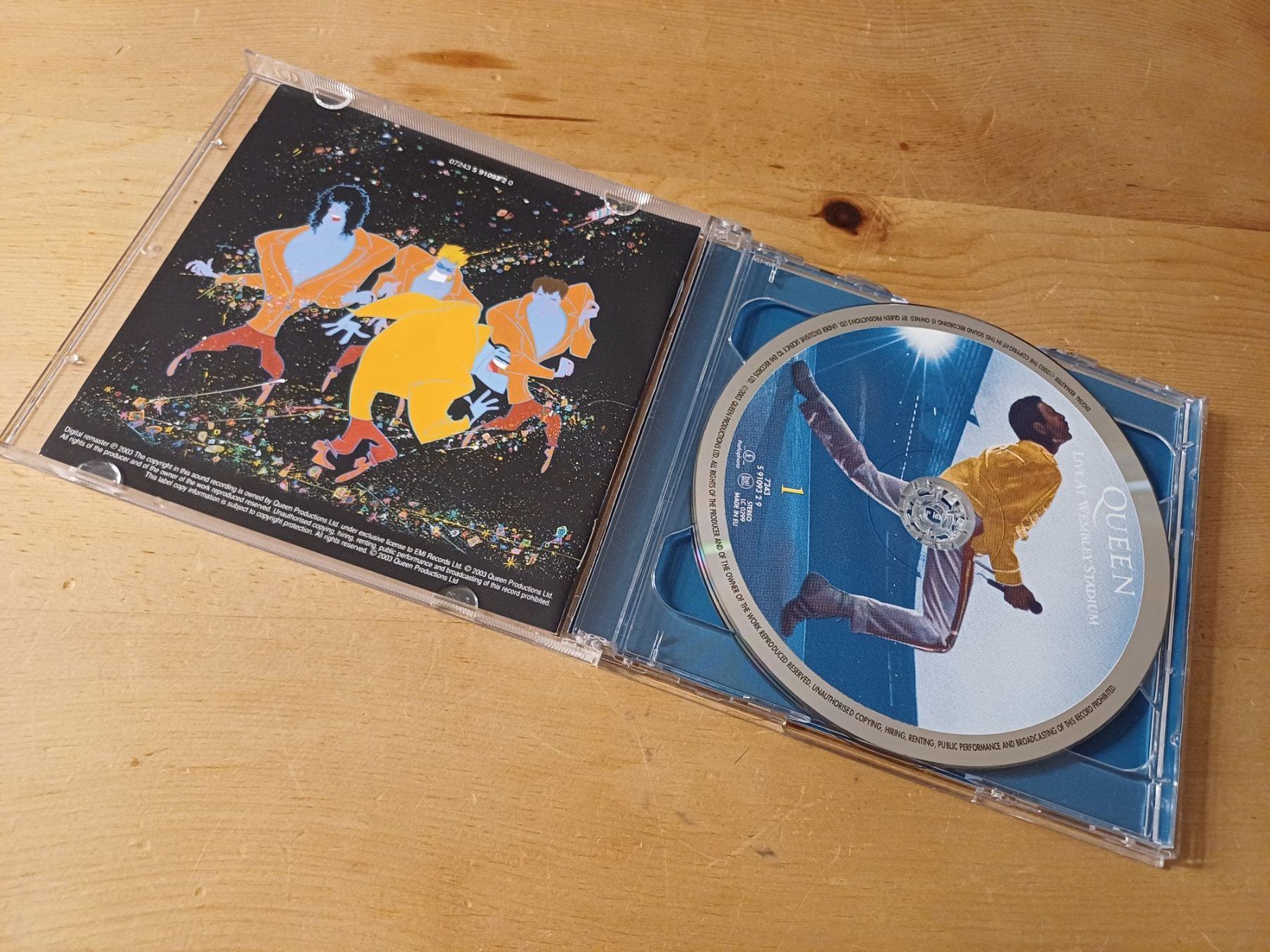 CD: Queen: Live At Wembley Stadium 1986 auf 2 CDs – Usato da Jona venduto da Rreto71 3