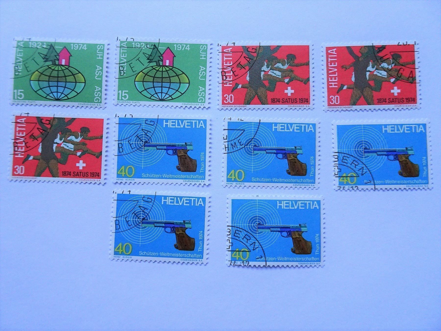 Alle Briefmarken: 1974 – Neu (gemäss Beschreibung) aus Aadorf von Chnorli-Furz