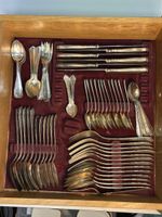Besteck Set Silber Bruckmann 90