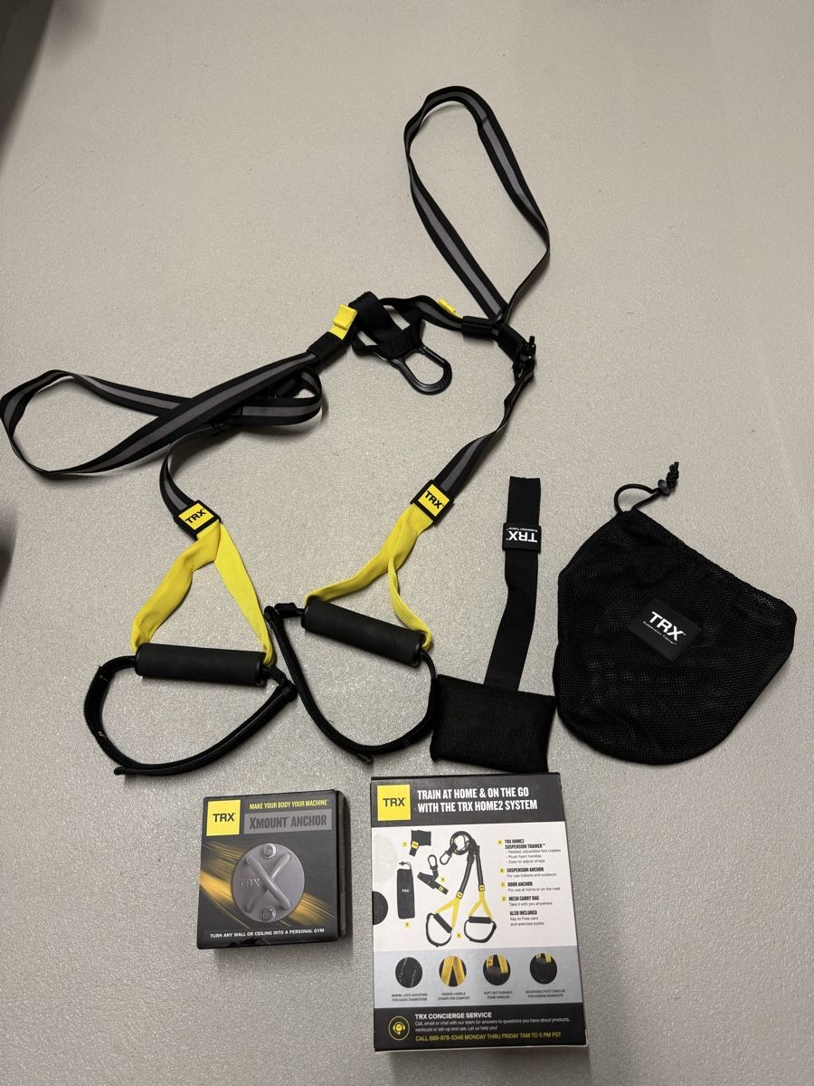 Hometrainer: TRX Suspension Trainer Home2 System mit Xmount Anchor – Nuovo (secondo la descrizione) da Hettlingen venduto da andreaseme