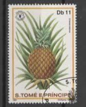 Alle Briefmarken: ANANAS  (2 – Gebraucht aus Ruggell von Masescha