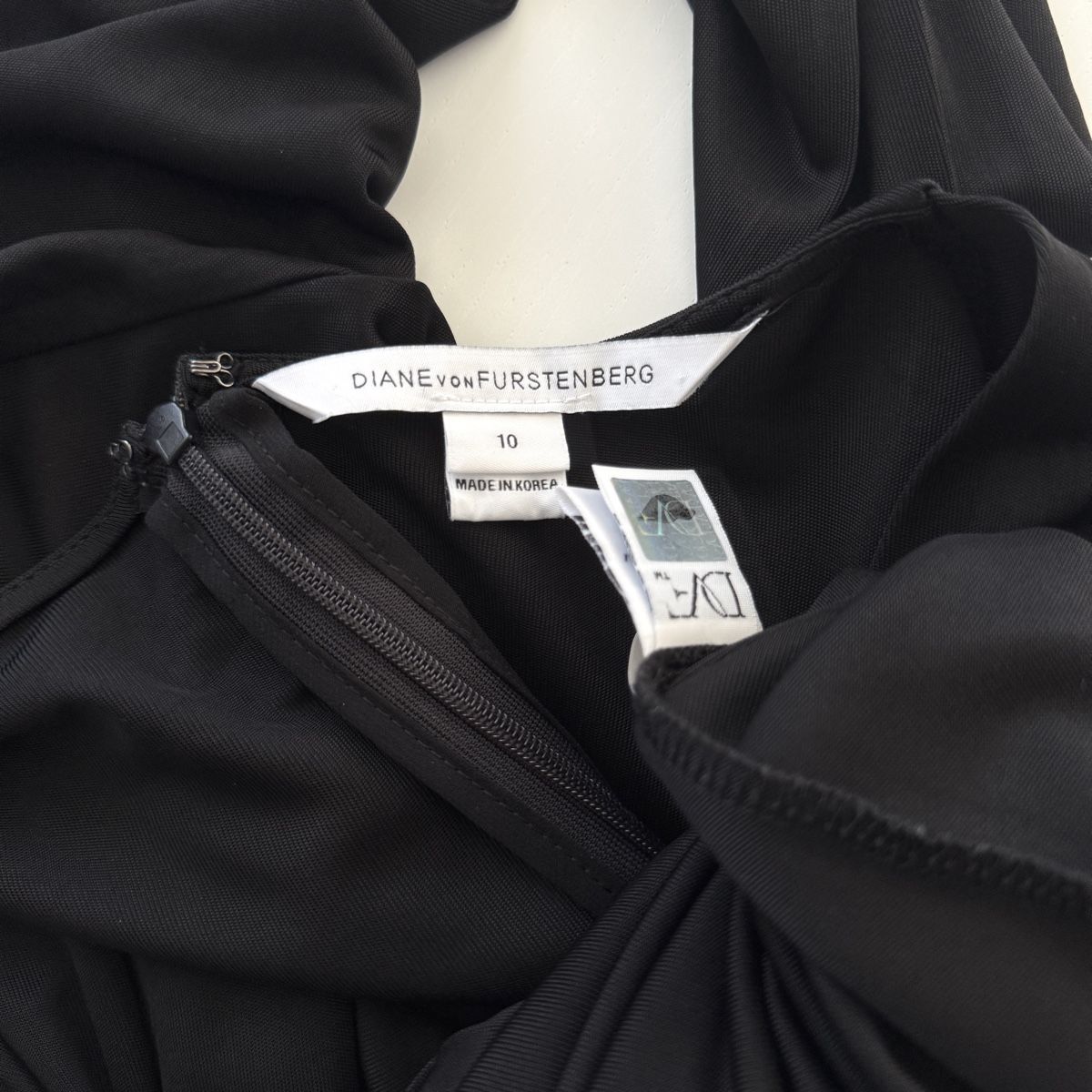 Diane von Furstenberg Robes: DIANE VON FURSTENBERG Black Dress – Neuf (Voir description) à Emmen par Nightingale_2022 5