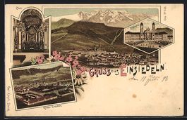 Litho Einsiedeln, Kloster Einsiedeln, Kl