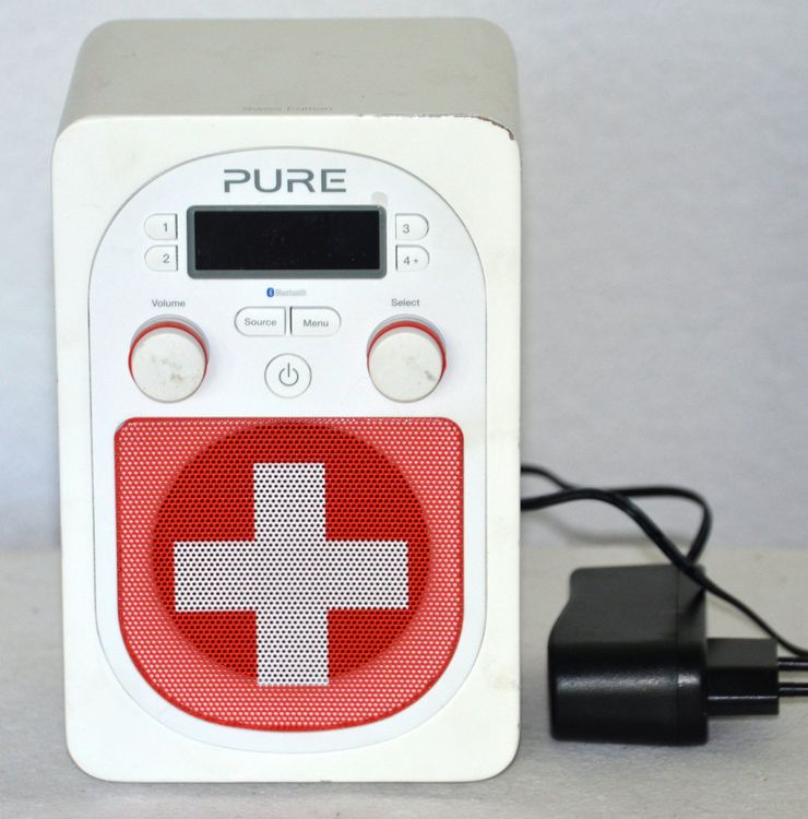 Pure Evoke Flow DAB/ FM /Wifi Radio With Rechargeable Battery In Good Condition - Foto 2