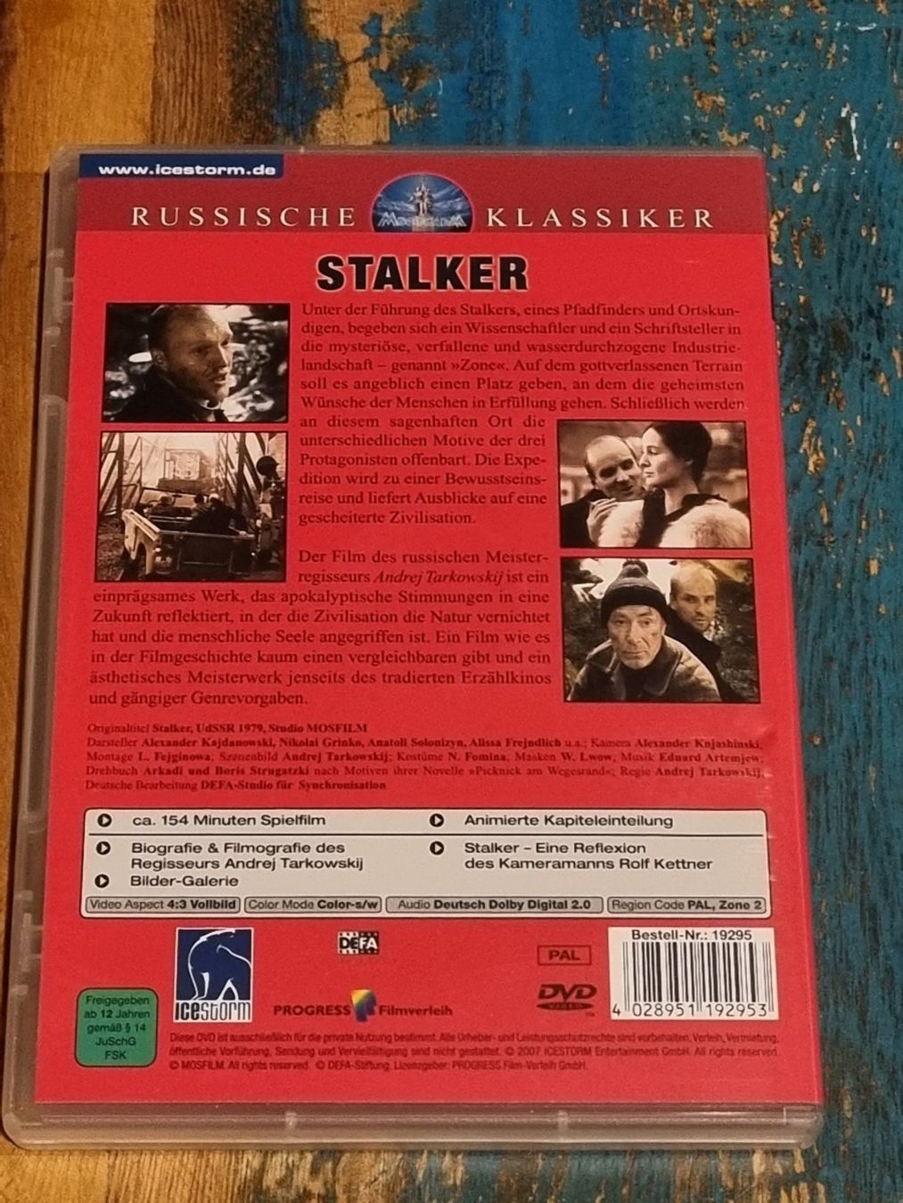 Tutti i DVDs: Stalker - Andrej Tarkovskji, DVD Sci-Fi Klassiker – Usato da Winterthur venduto da Belzarek 1