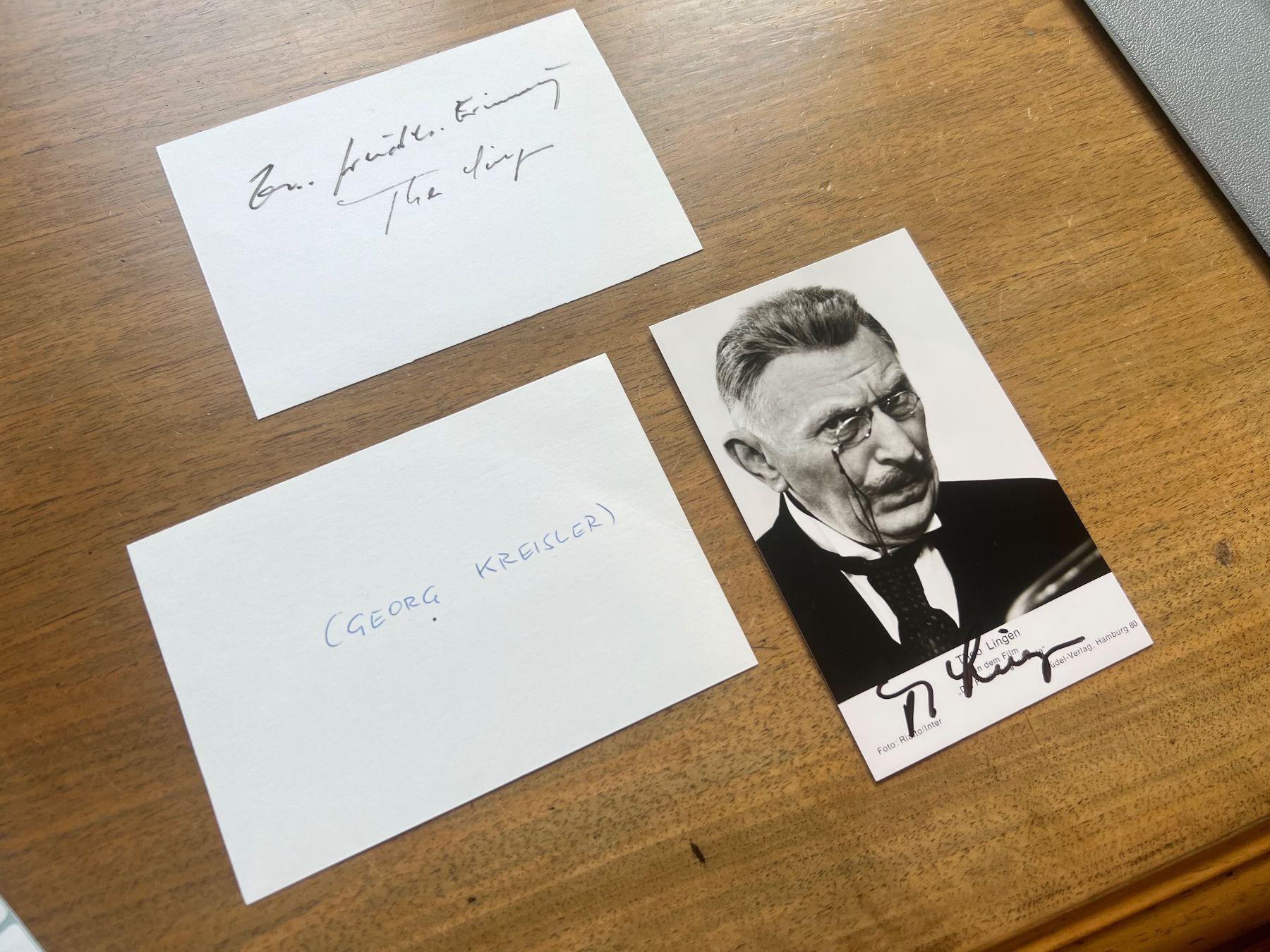 Autogramme: Verschiedene Autogramme 266 – Gebraucht aus Glattfelden von maa_qcj8