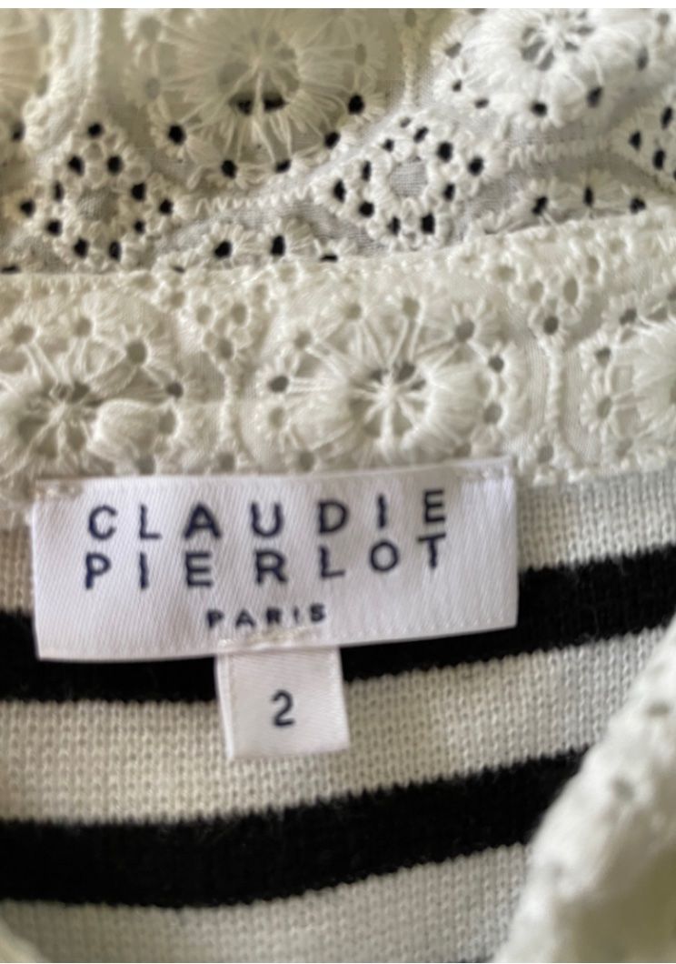 Claudie Pierlot Pullover & Sweatshirts: Pullover Claudie PIERLOT Marinière mit 3/4 Ärmel – Gebraucht aus Zürich von Sol65 2