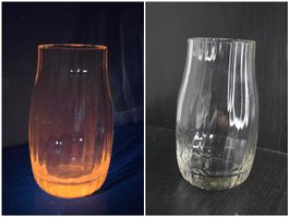 grosses Coktailglas oder Vase Uranglas 