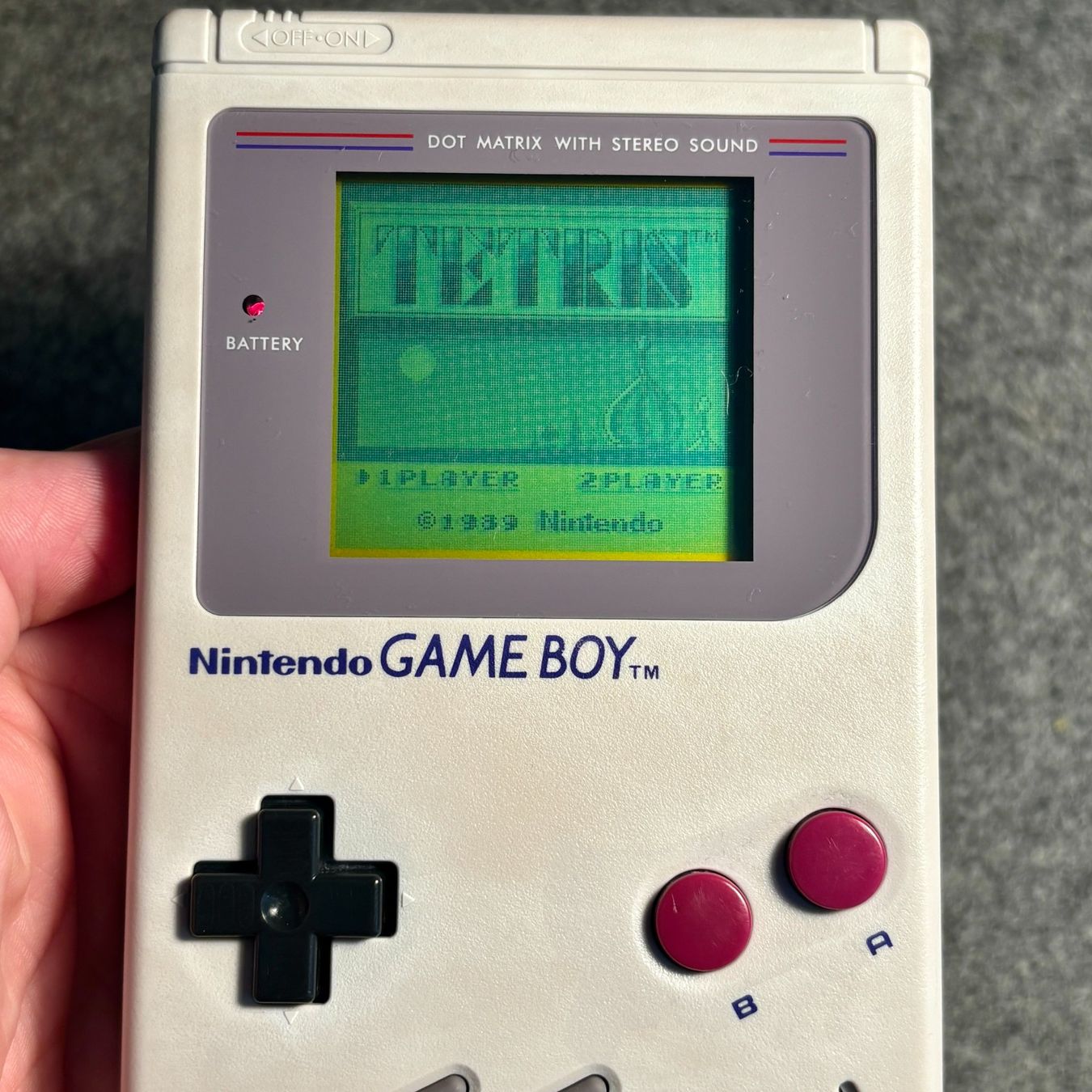 Nintendo Konsolen: GameBoy Classic DMG-01 Konsole + Tetris Original – Gebraucht aus Mollis von GamingCorner 2