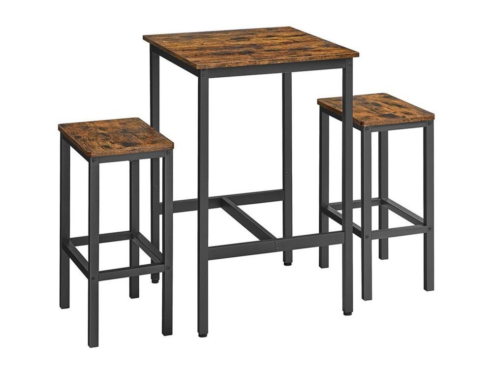 Tavoli: Bartisch mit Barhocker Set Küchentisch klein 60x60 SAPHIR – Nuovo e nell'imballaggio originale da Lachen SZ venduto da MAMORU-MOEBEL