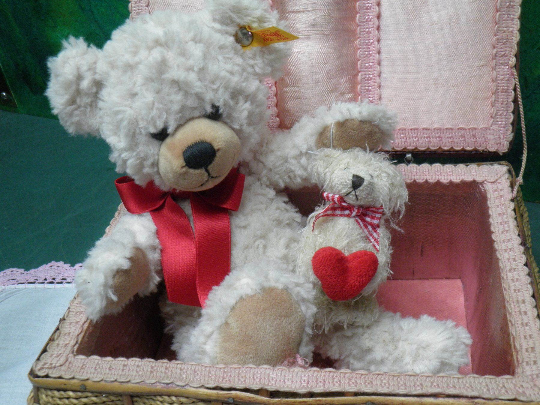 Steiff Spielzeuge: Kuschelweiches Steiffbärchen mit Freund – Gebraucht aus Rohrbach von chri2009 1