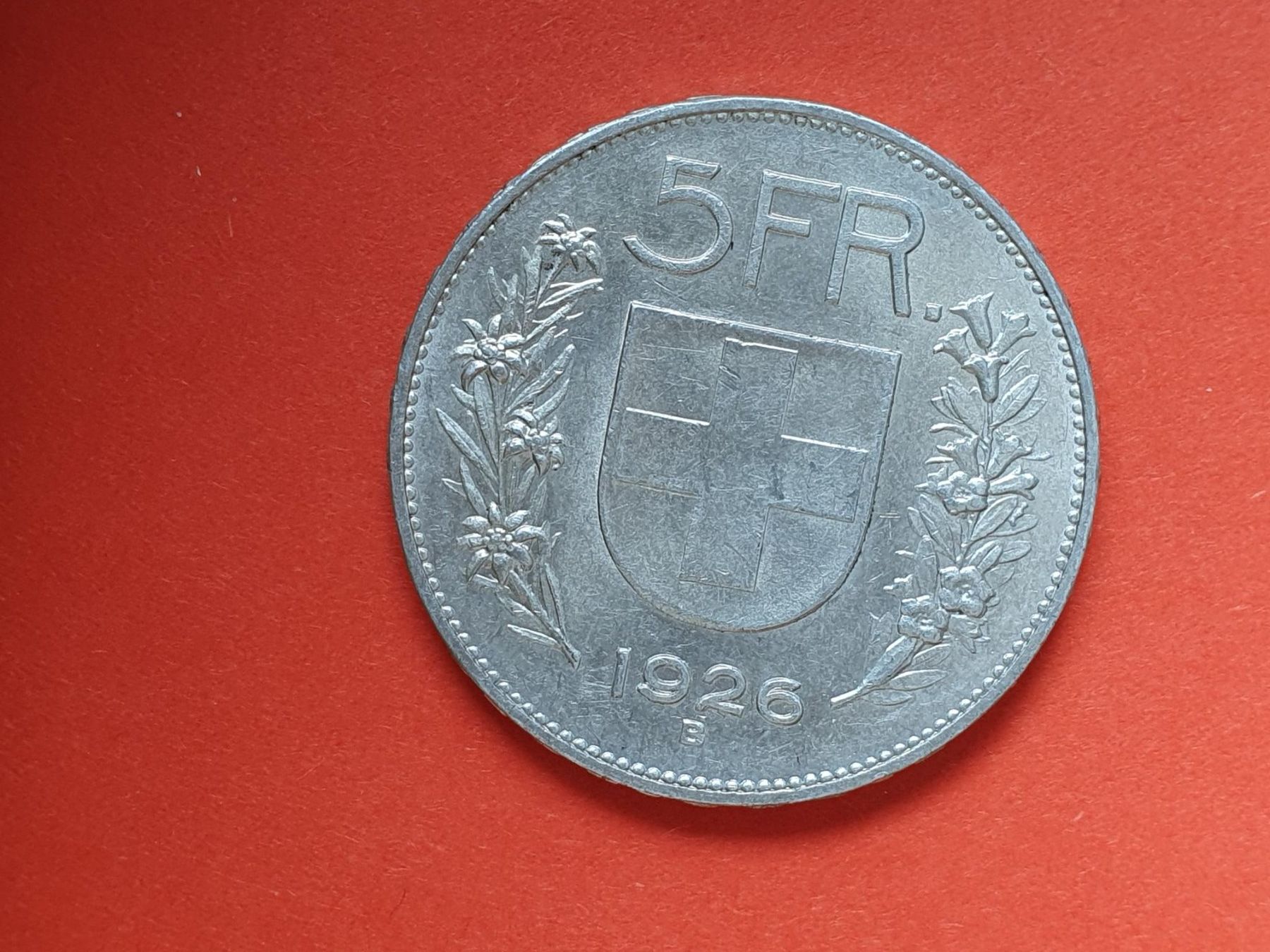 Tutti le monete: 5 FRANKEN 1926 SUPER +++ ( Poste A+ ) – Usato da luzern venduto da Jrouge