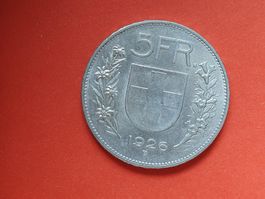 5 FRANKEN 1926 SUPER +++ ( Poste A+ )