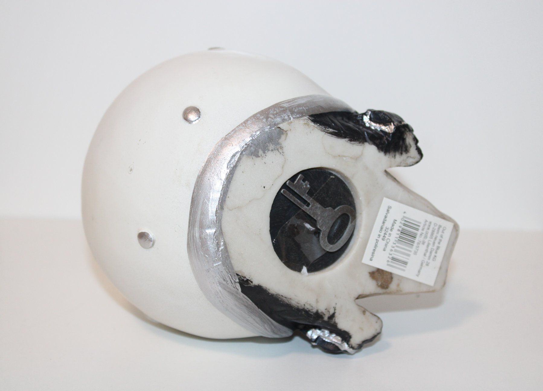 Spardosen: Cooler Totenkopf mit Helm Spardose 👍 – Neu (gemäss Beschreibung) aus Dietikon von Beni2025 5