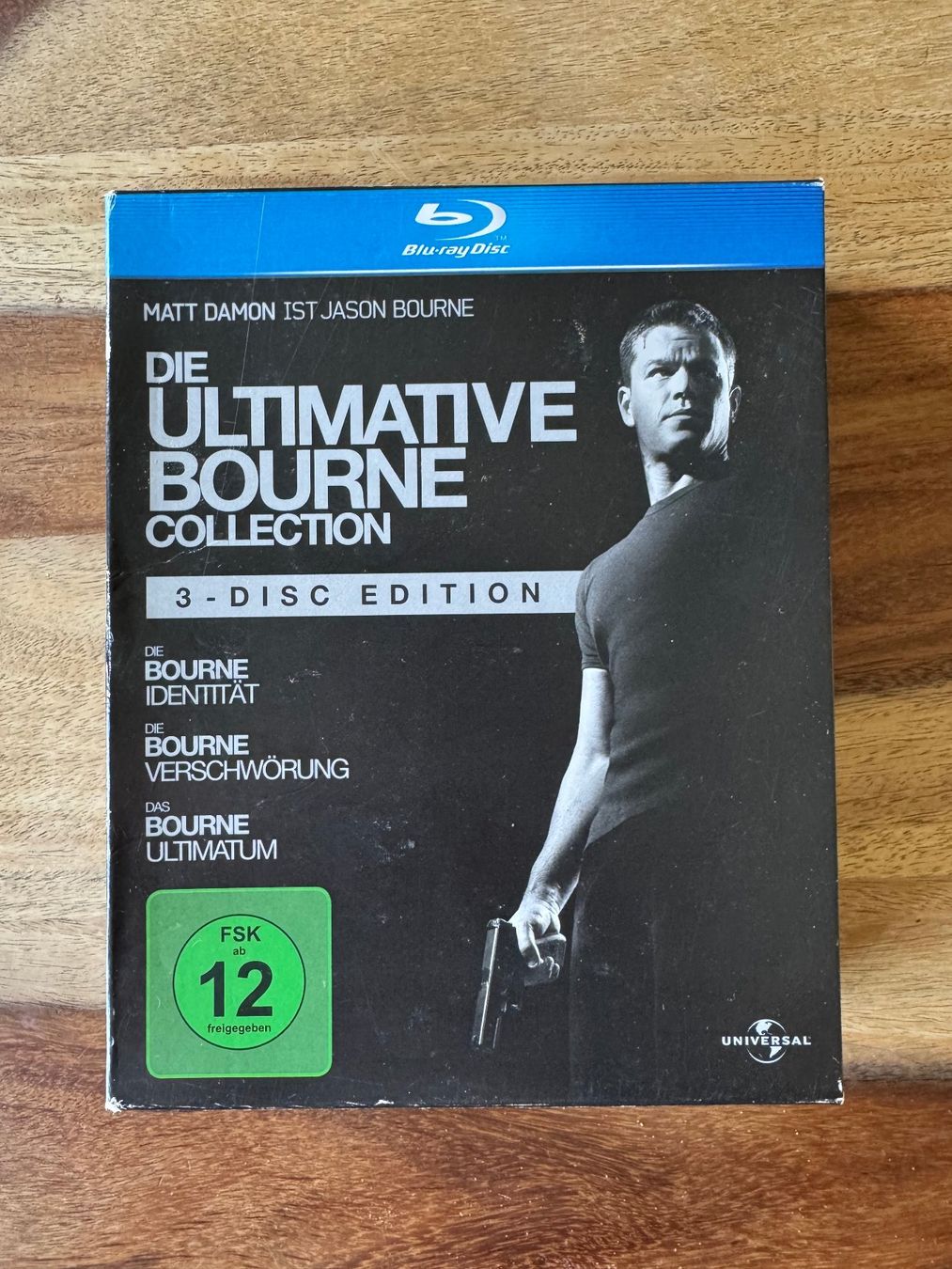 Tutti i DVDs: Die ultimative Bourne Collection Blu-ray 3-Disc Edition – Usato da Winterthur venduto da CaesarCyrill