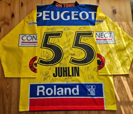 SC Bern Trikot #55 Patrik Juhlin Grösse XL NLA SCB Hockey