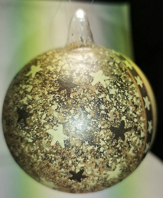 Tutte le decorazioni: Christbaumkugel Handbemalt Mundgeblasen – Nuovo e nell'imballaggio originale da Lutzenberg venduto da Pinschi01 1