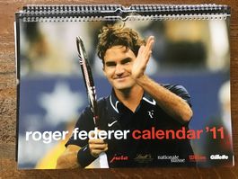 Calendrier officiel Roger Federer 2011