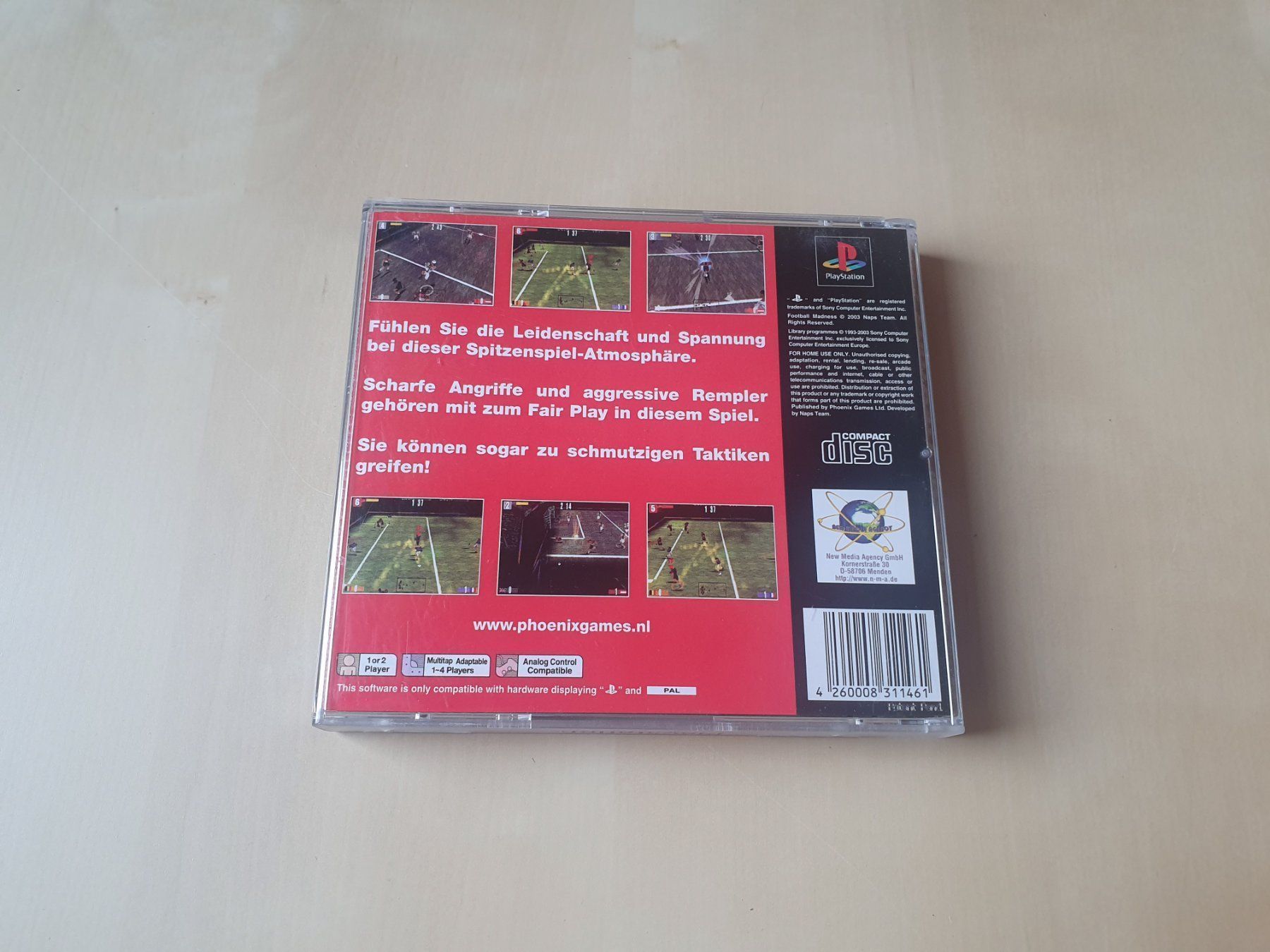 Sony Spiele: Football Madness – Gebraucht aus Stansstad von collectorsshop 1