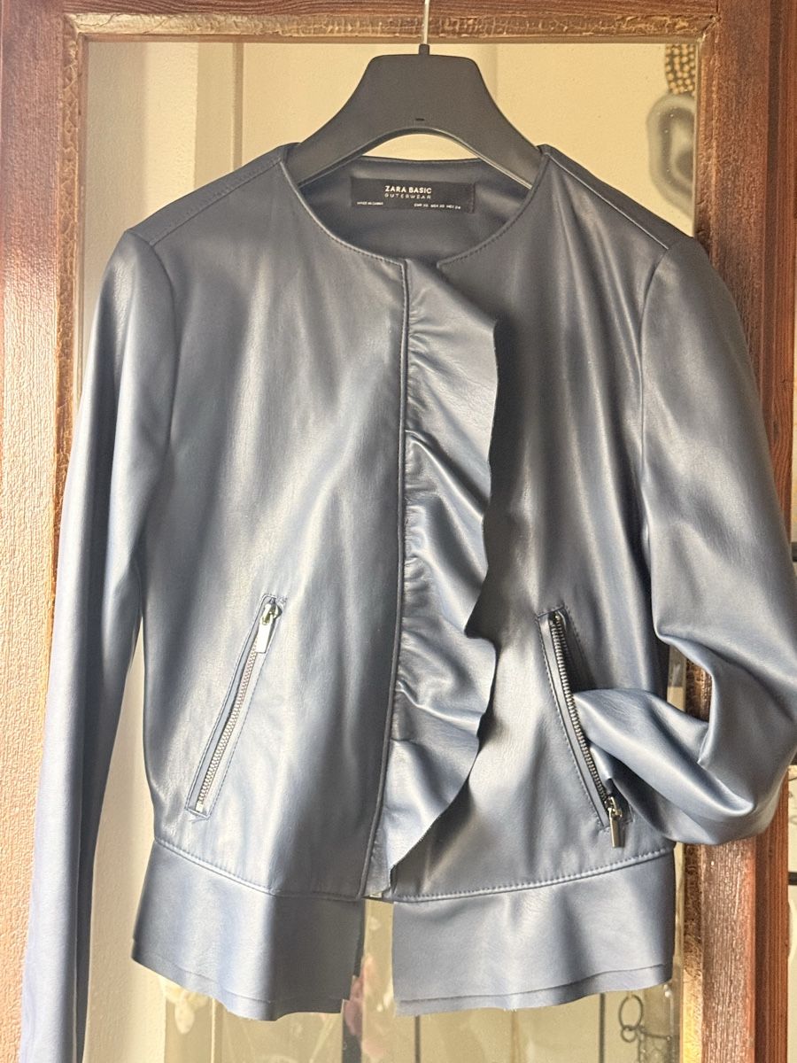 Zara Giacche: Giacca ecopelle Zara – Nuovo (secondo la descrizione) da Bellinzona venduto da bul_mvy5 2