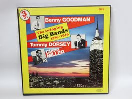3 LP Vinyl Box The Swinging Big Bands Benny Goodman Doorsey